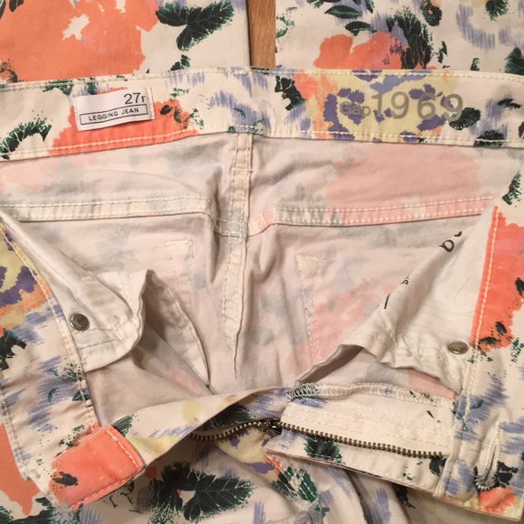 Gap floral print legging jeans - Picture 2 of 3